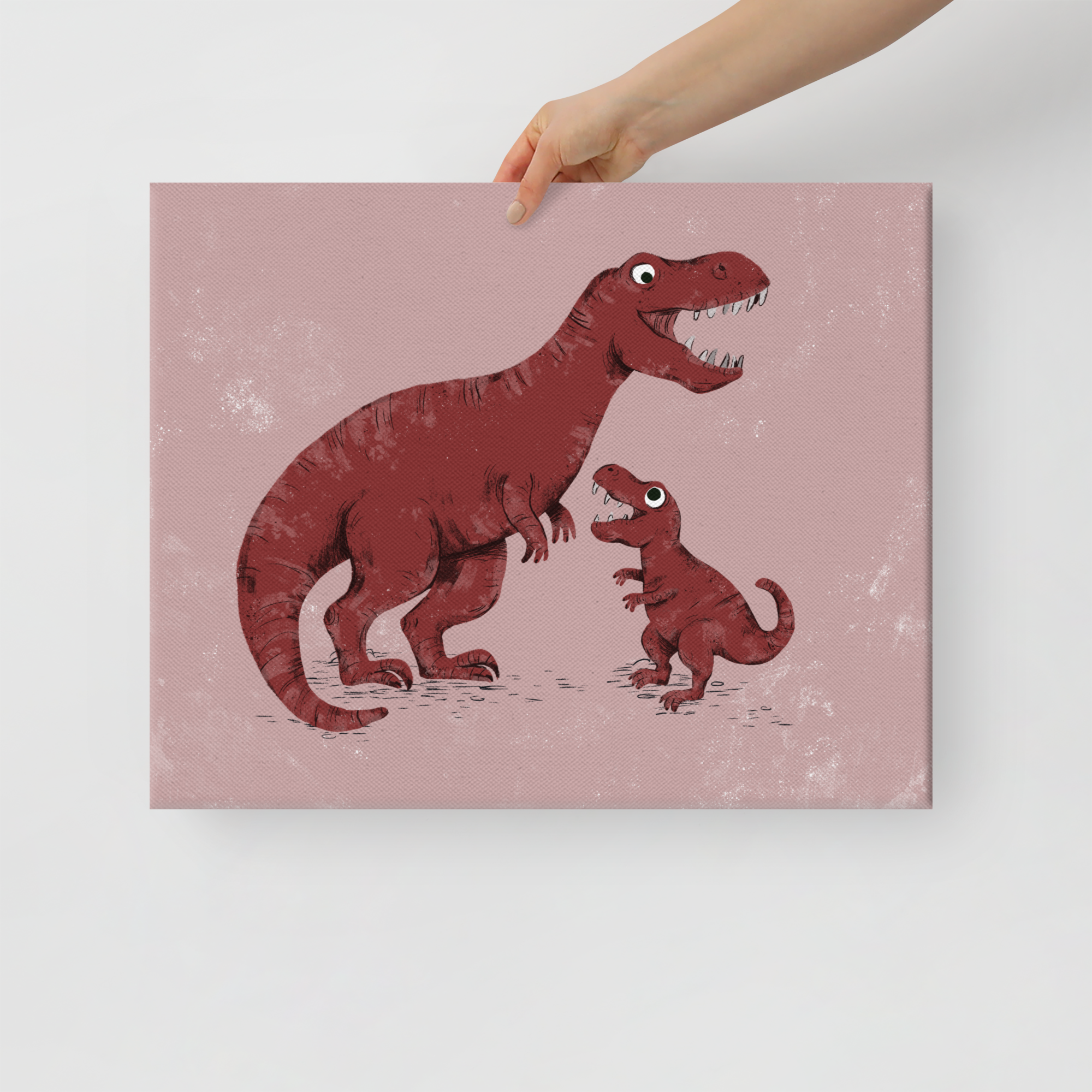 T-Rex Leinwand