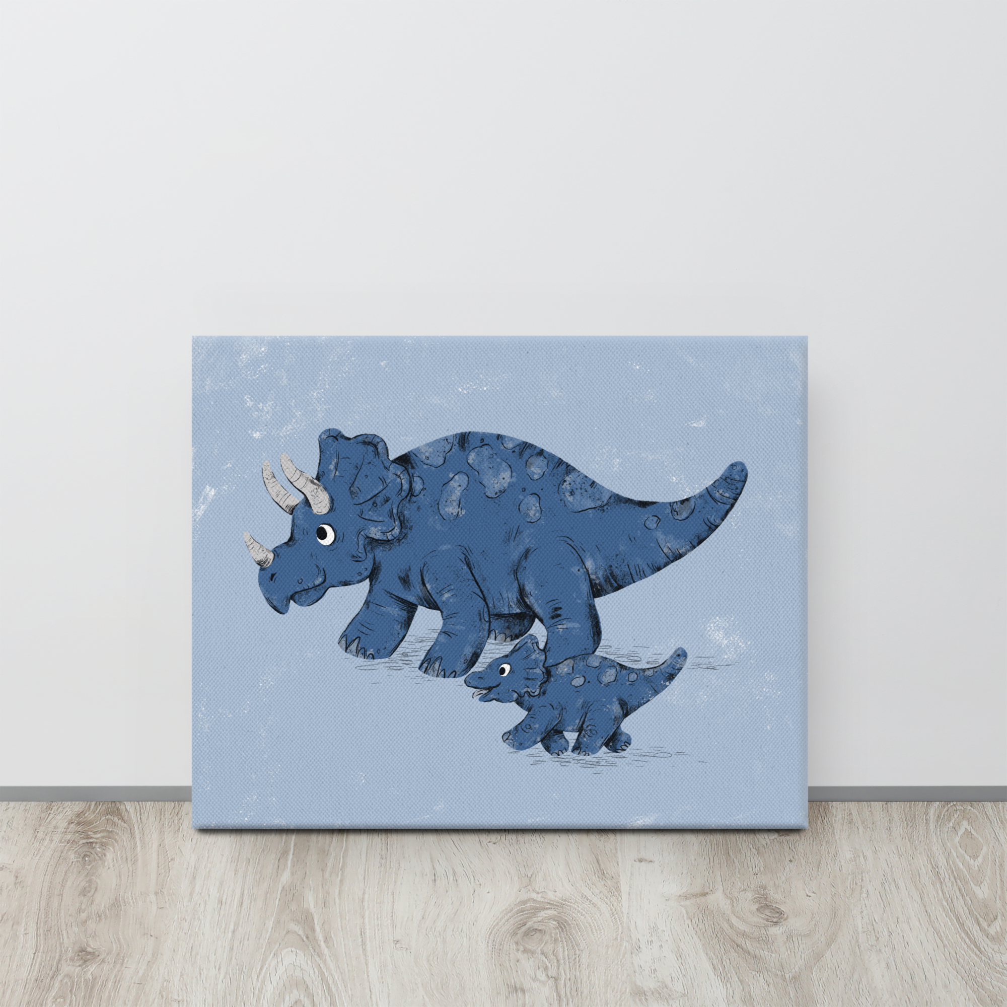 Triceratops Leinwand