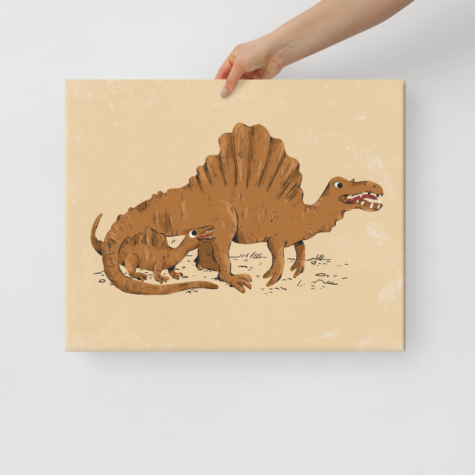 Spinosaurus Leinwand
