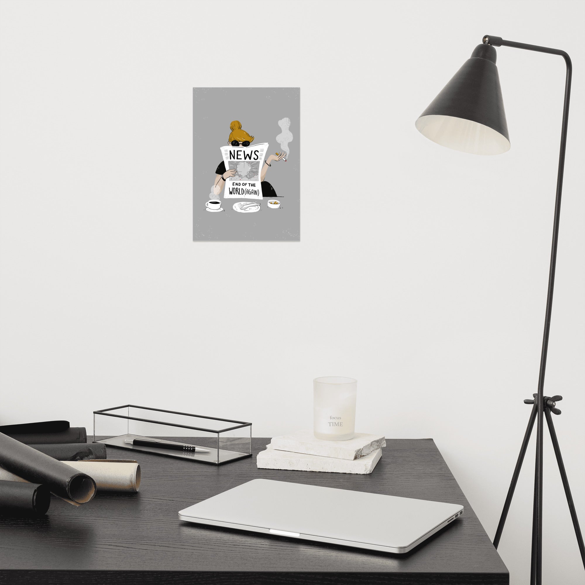 Guten Morgen Art Print