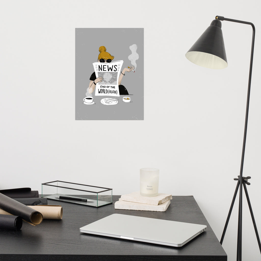 Guten Morgen Art Print