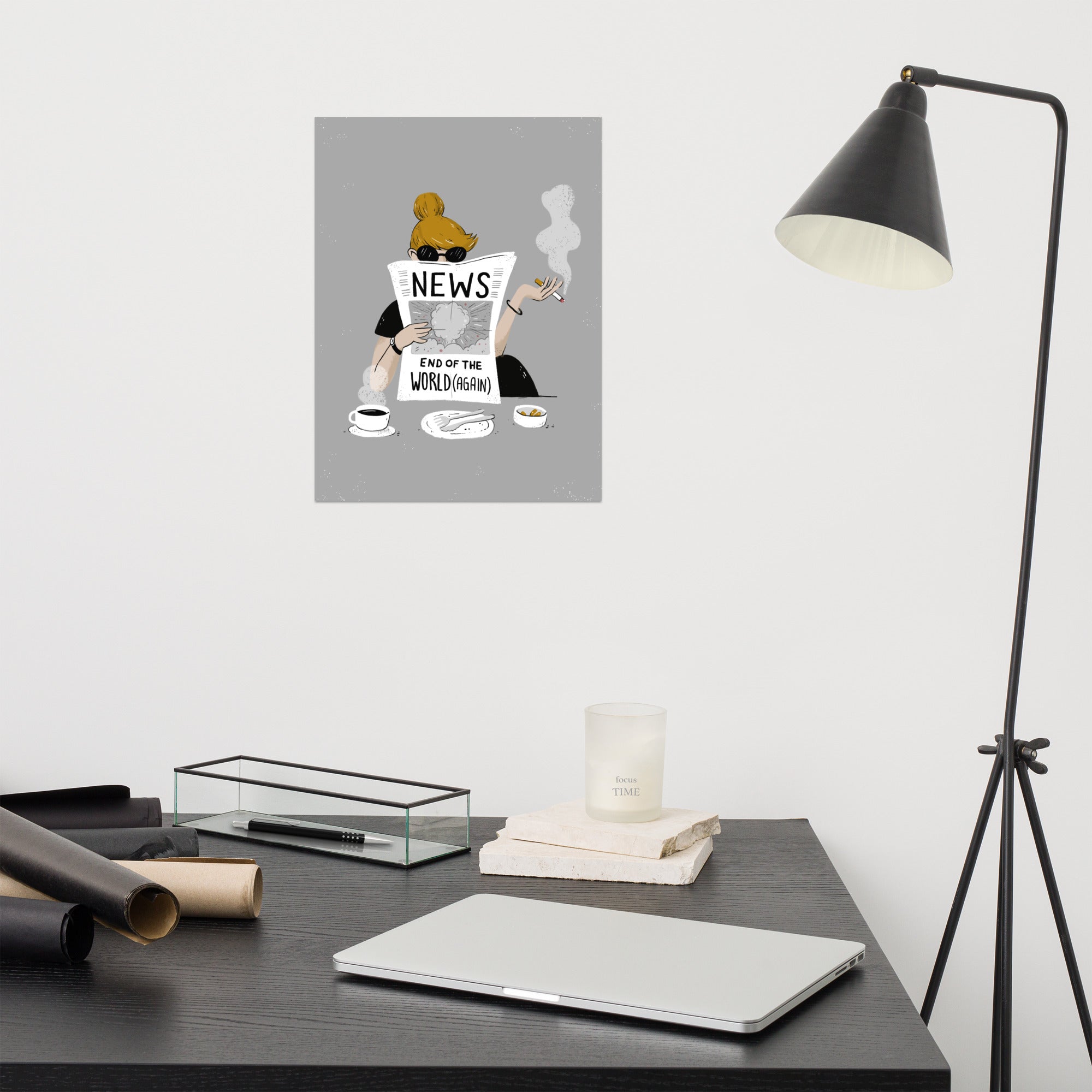 Guten Morgen Art Print