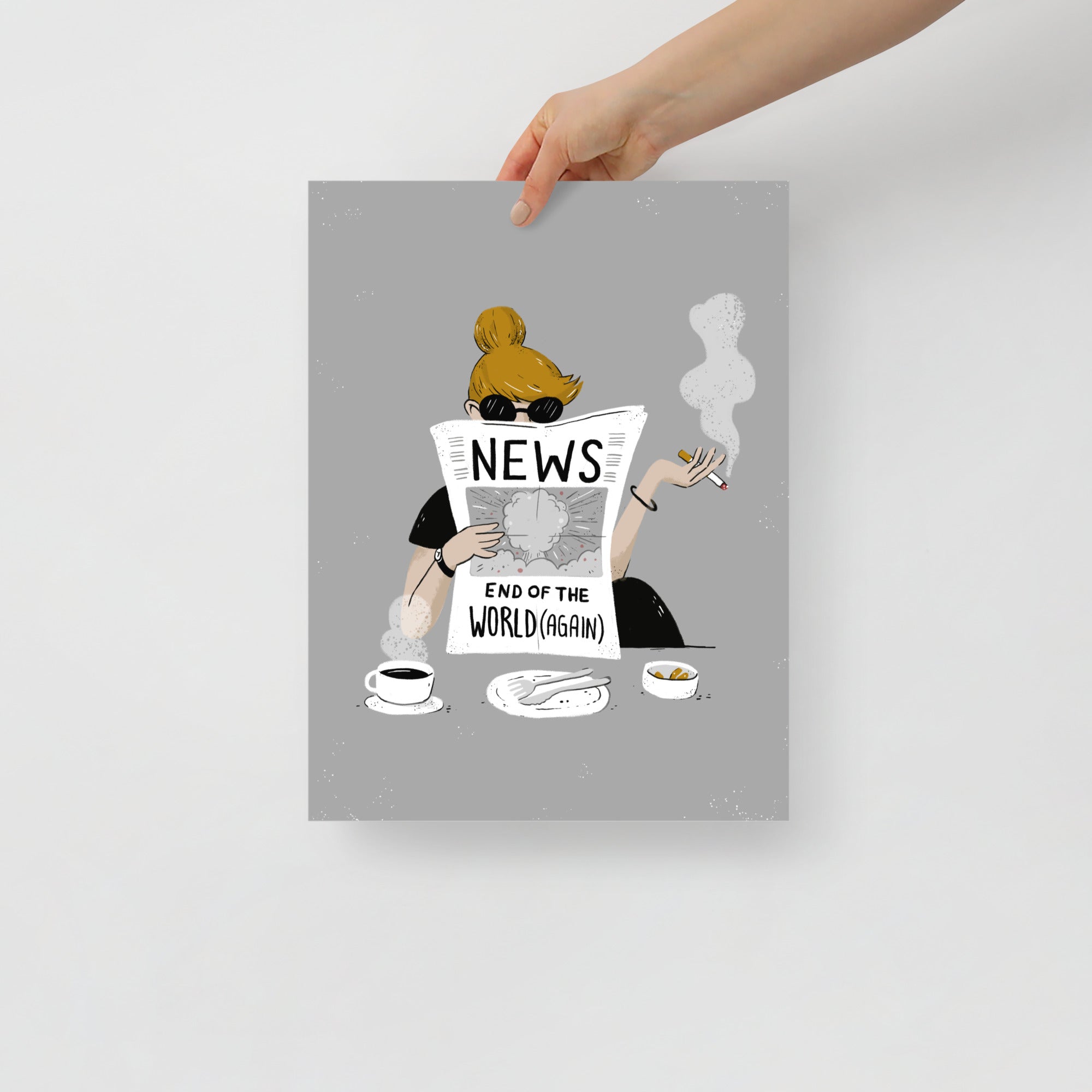 Guten Morgen Art Print