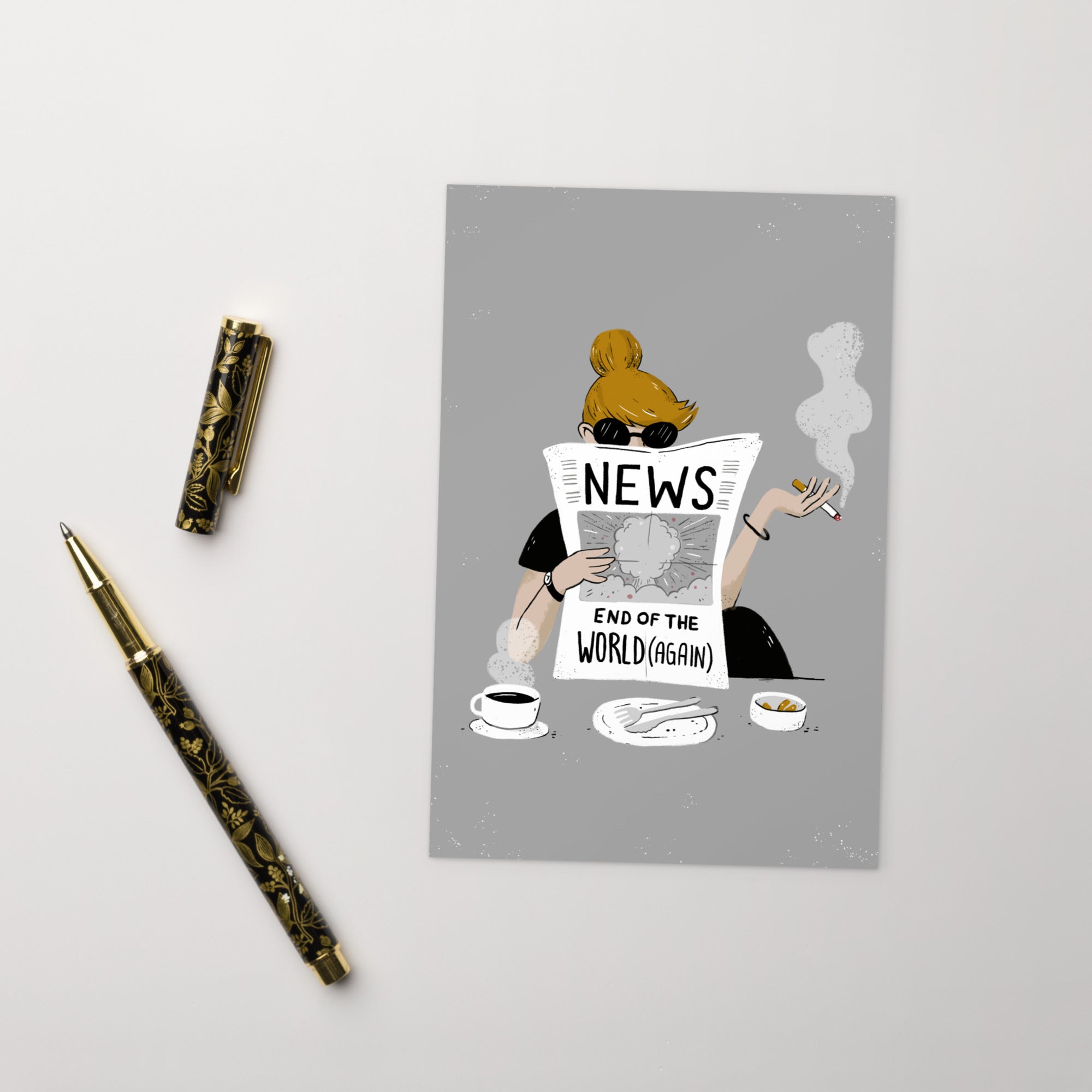 Guten Morgen Postkarte